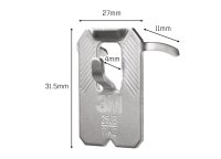 3M™ CLAW™ ručne zatláčací háčik na sadrokartón balenie 2 ks, nosnosť 11 kg