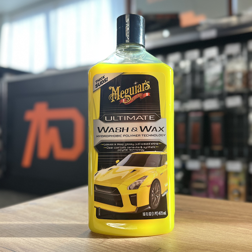 Autošampon s voskem a polimery - Meguiar's Ultimate Wash & Wax - 473 ml