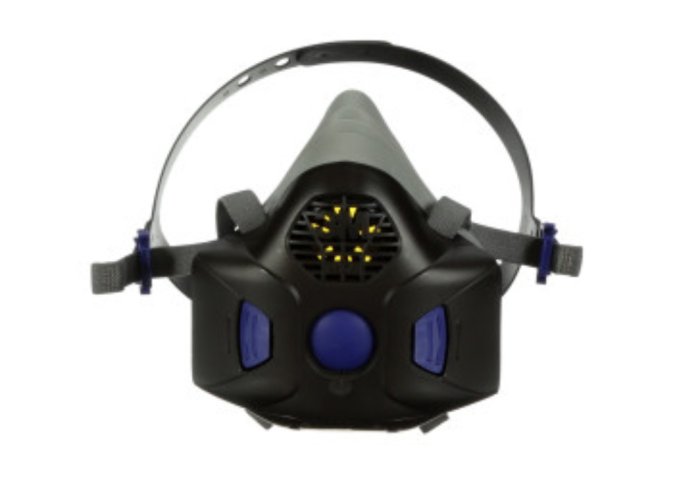 3M™ opakovaně použitelná polomaska Secure Click™ řady HF-800 s mluvítkem, velikost: S