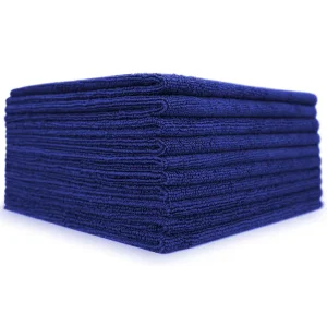 The Collection Allround & Coating 40x40 cm Navy Royal Blue 10er pack sada mikrovláknových utěrek