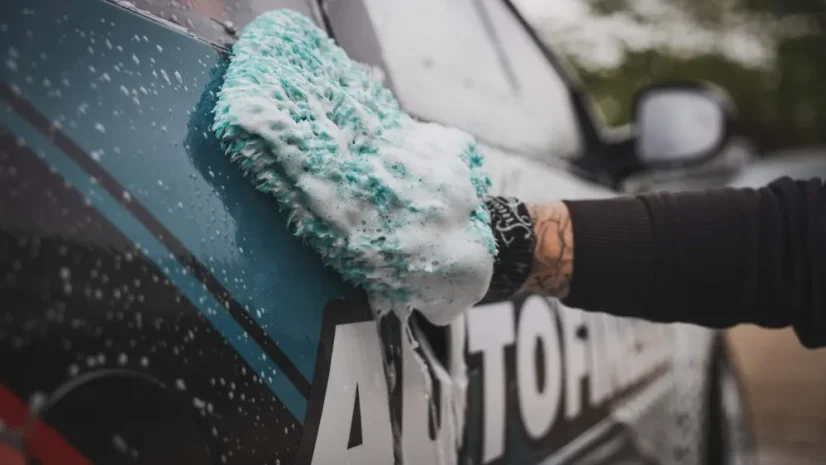 Extra šetrná mycí rukavice Auto Finesse Plush