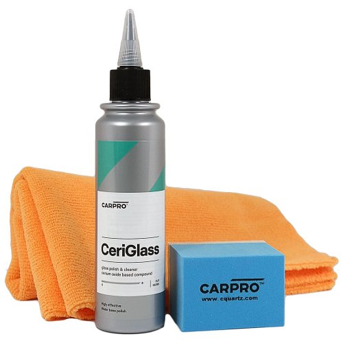 Sada na leštění oken 150 ml kit CarPro Ceriglass