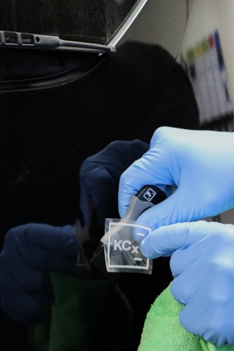 Koch Chemie Škrabka plastová na odstranění etiket a lepidla Koch 9998109 + náhradní čepele