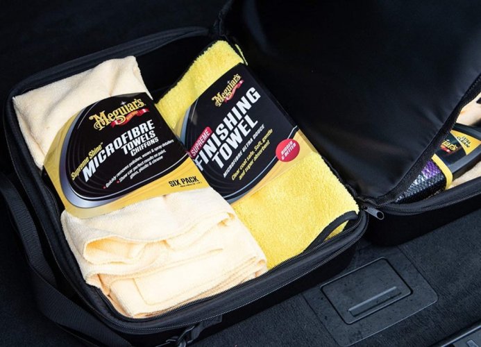 Meguiar's Soft Shell Car Care Case - luxusní taška na autokosmetiku, 39 cm x 31 cm x 18 cm