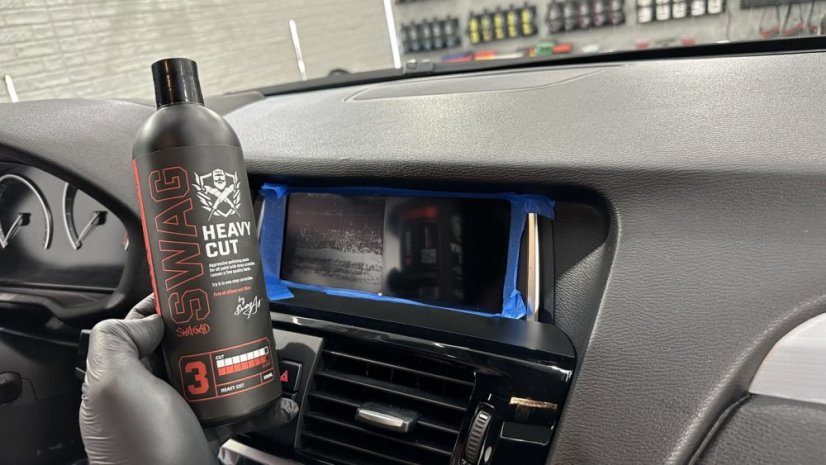 Hrubá brusná lešticí pasta na lak - SWAG Heavy Cut - 250 ml