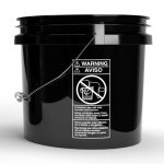 Detailingový kbelík černý - Magic Bucket - 13 l