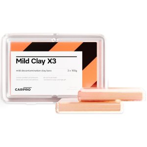 Sada dekontaminačních hlín CarPro 3Clays MILD (3x 100g)