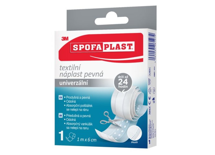 3M Spofaplast® 254 Pevná textilná náplasť 6 cm x 1 m