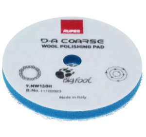 Vlněný hrubý lešticí kotouč na lak - Rupes D-A Coarse Wool - 130 mm
