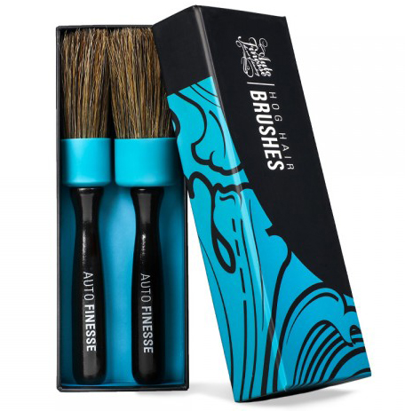 Auto Finesse Detailing Brushes Hog Hair premiové štětce z kančích štětin