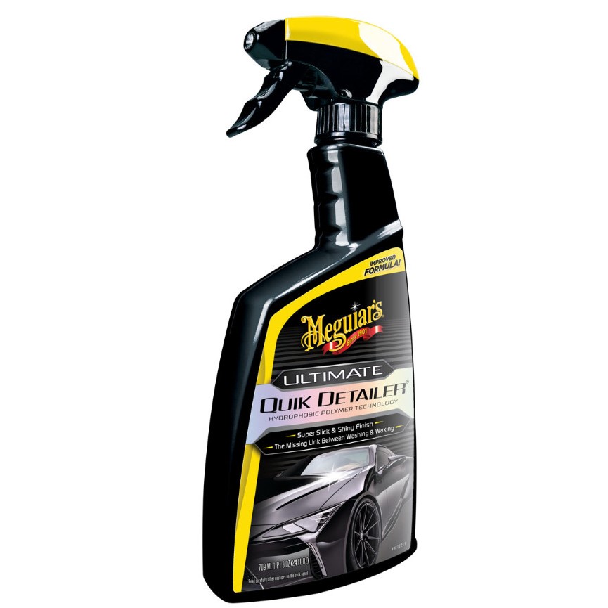 Meguiar's Ultimate Quik Detailer - přípravek pro odstranění lehkých nečistot, nové složení, 709 ml