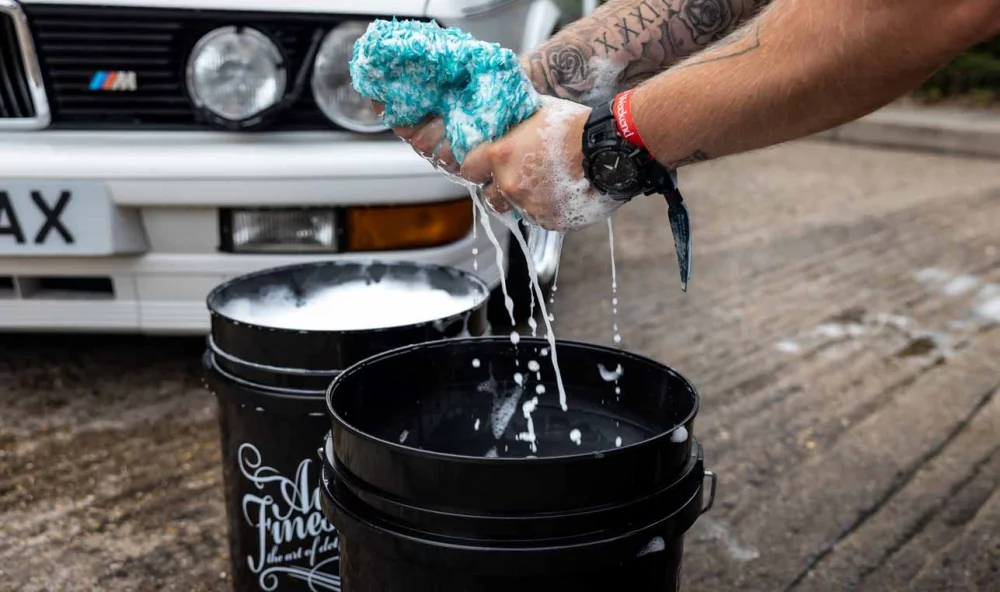 Detailingový kbelík s ochrannou vložkou Auto Finesse - černý - foto 2