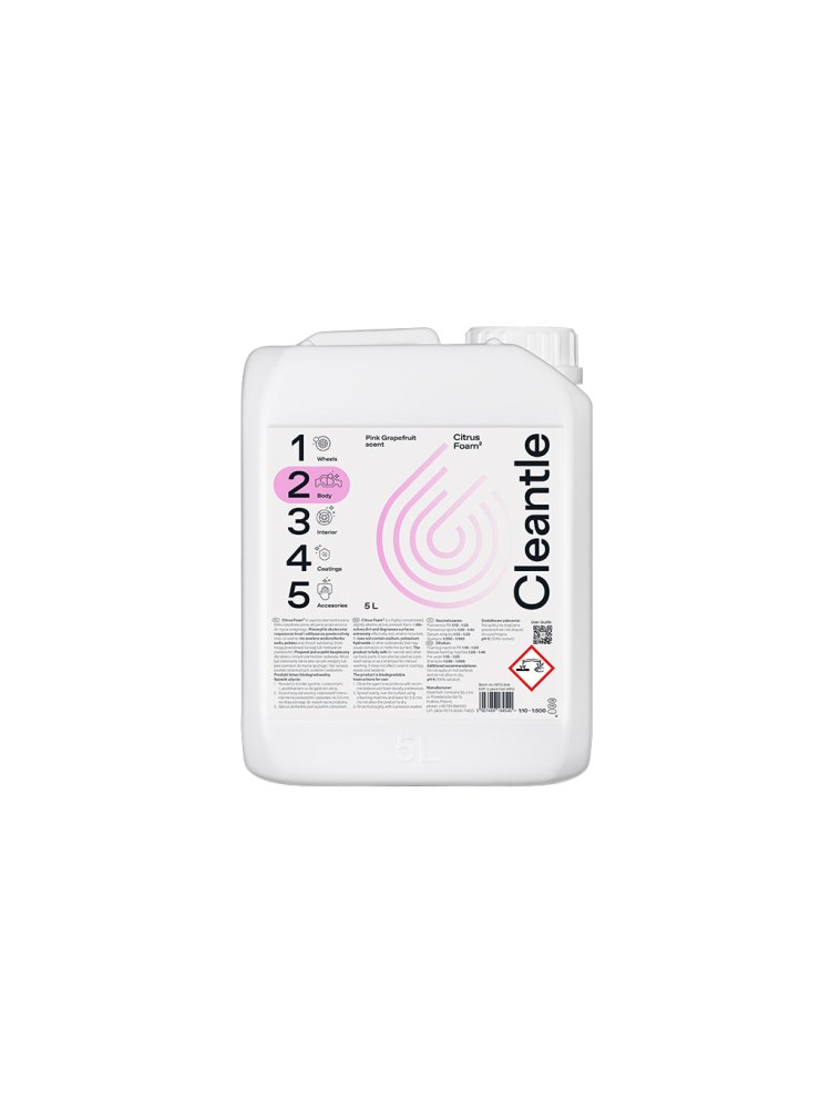 Aktívna pena Cleantle Citrus Foam² 5000ml