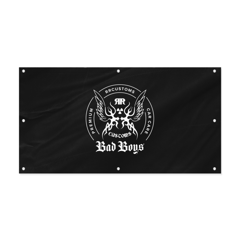 Banner do garáže Bad Boys 79 cm x 150 cm