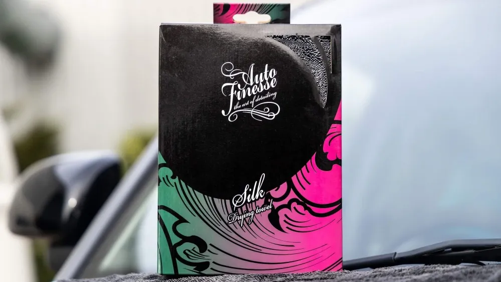 Hedvábný sušící ručník Auto Finesse Silk  62 x 92 cm - foto 4