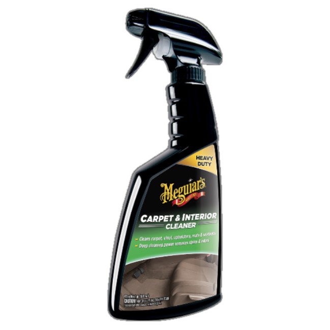 Meguiar's Carpet & Interior Cleaner - čistič textílií, plastů i gumy, 473 ml