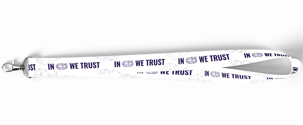 Gyeon Lanyard White kľúčenka na krk