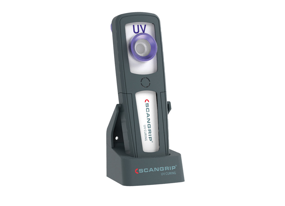 SCANGRIP UV-LIGHT - nabíjateľná UV-LED lampa pre malé a stredné oblasti vytvrdzovania