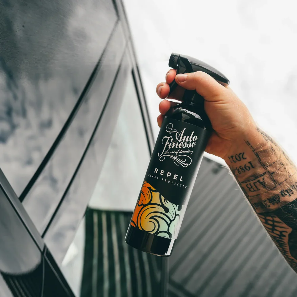 Čistič na okna a tekuté stěrače 2V1 Auto Finesse Repel 500 ml - foto 2
