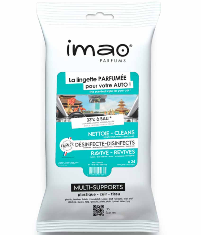 IMAO Scented Wipes 33° a Bali