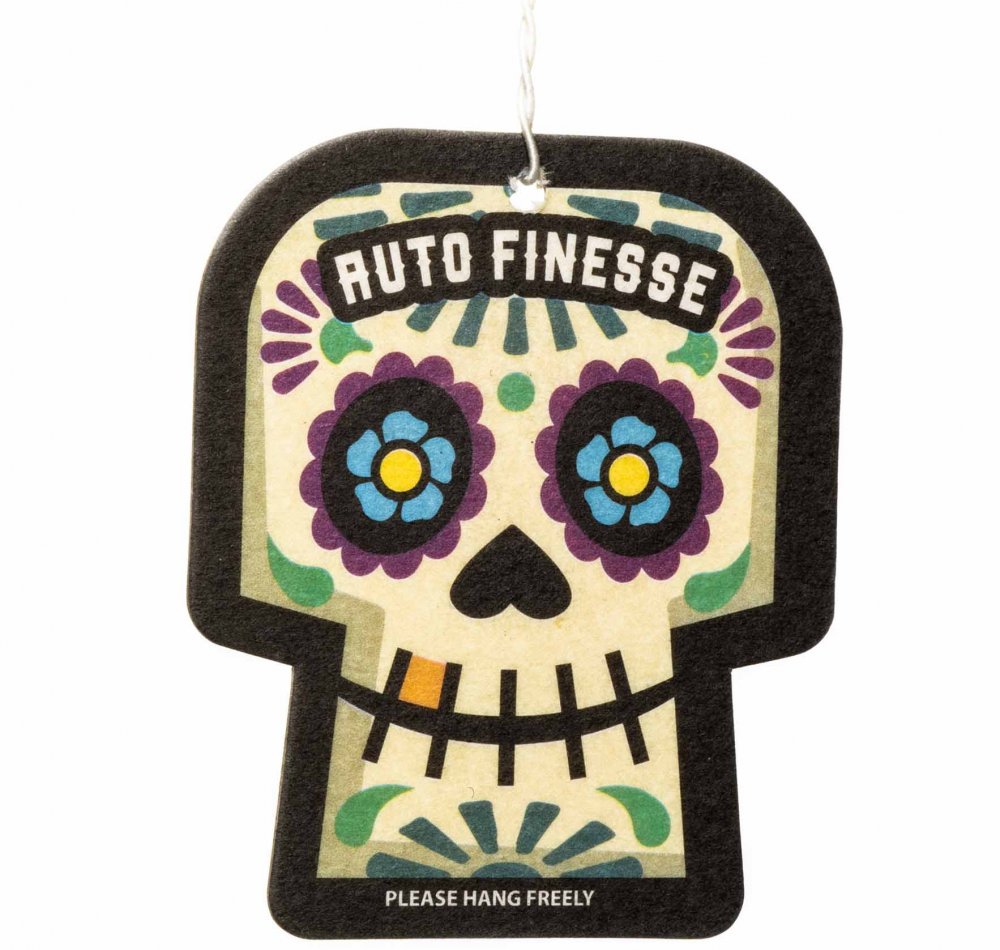 Závěsná vůně Auto Finesse Halloween Aroma - Santalové dřevo a pačuli