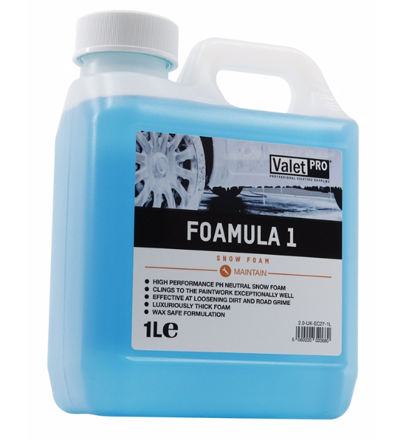 ValetPro Foamula 1 Snow Foam 1L aktivní pěna