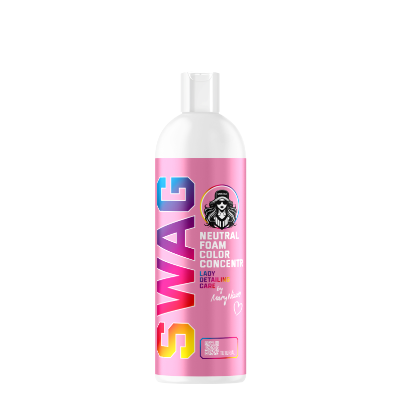 SWAG Lady Neutral Foam Color PINK - pH neutrálna aktívna pena (500ml)