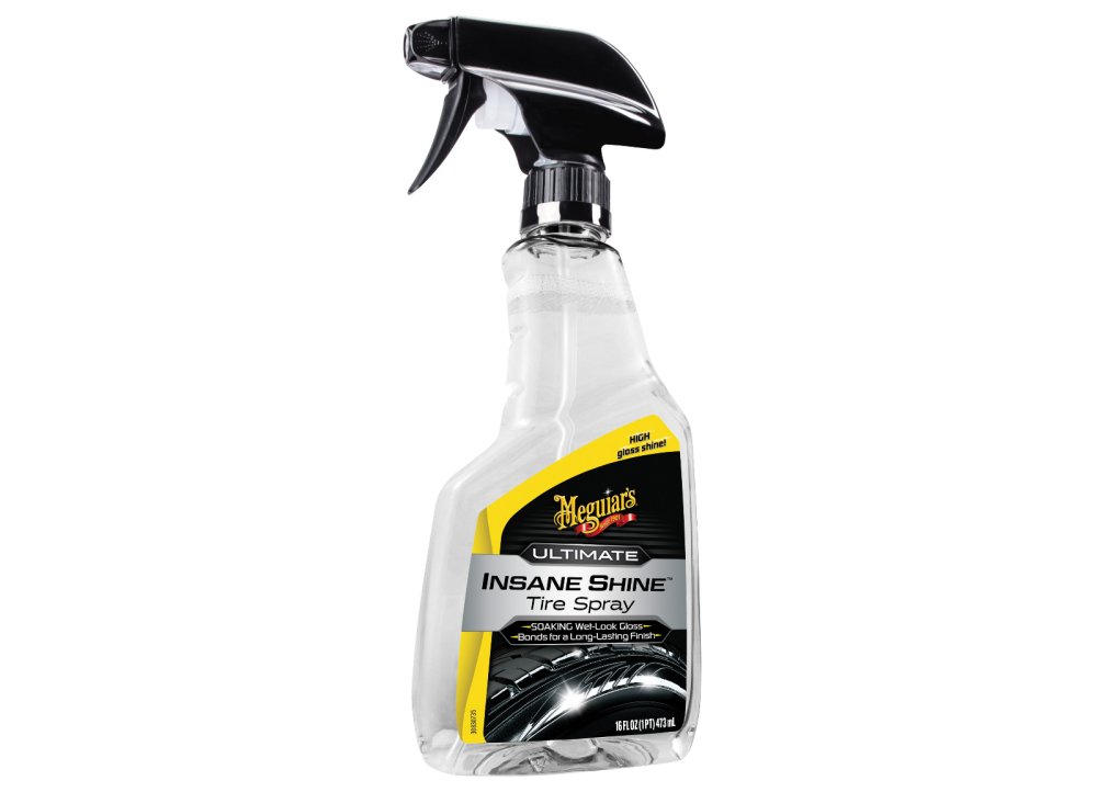 Meguiar's Ultimate Insane Shine Tire Spray - lesk na pneumatiky, 473 ml