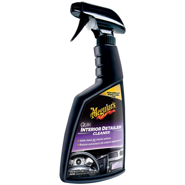 Meguiar's Quik Interior Detailer - čistič interiérových povrchů, matný vzhled, 473 ml