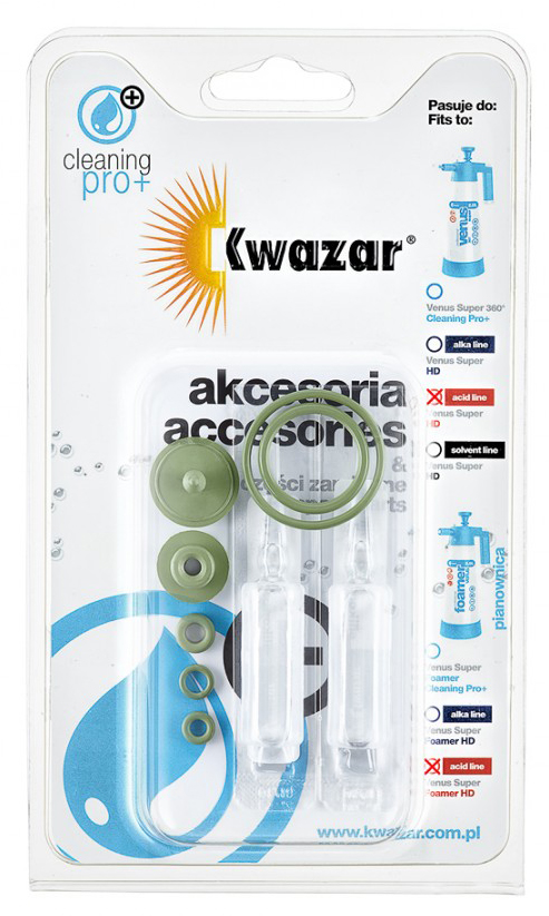 Kwazar servisná sada Venus Super HD SOLVENT servisný balíček pre postrekovače Venus SOLVENT