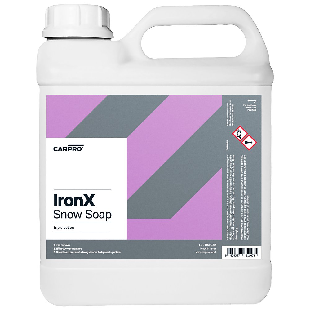 CarPro IronX Snow Soap 4 L