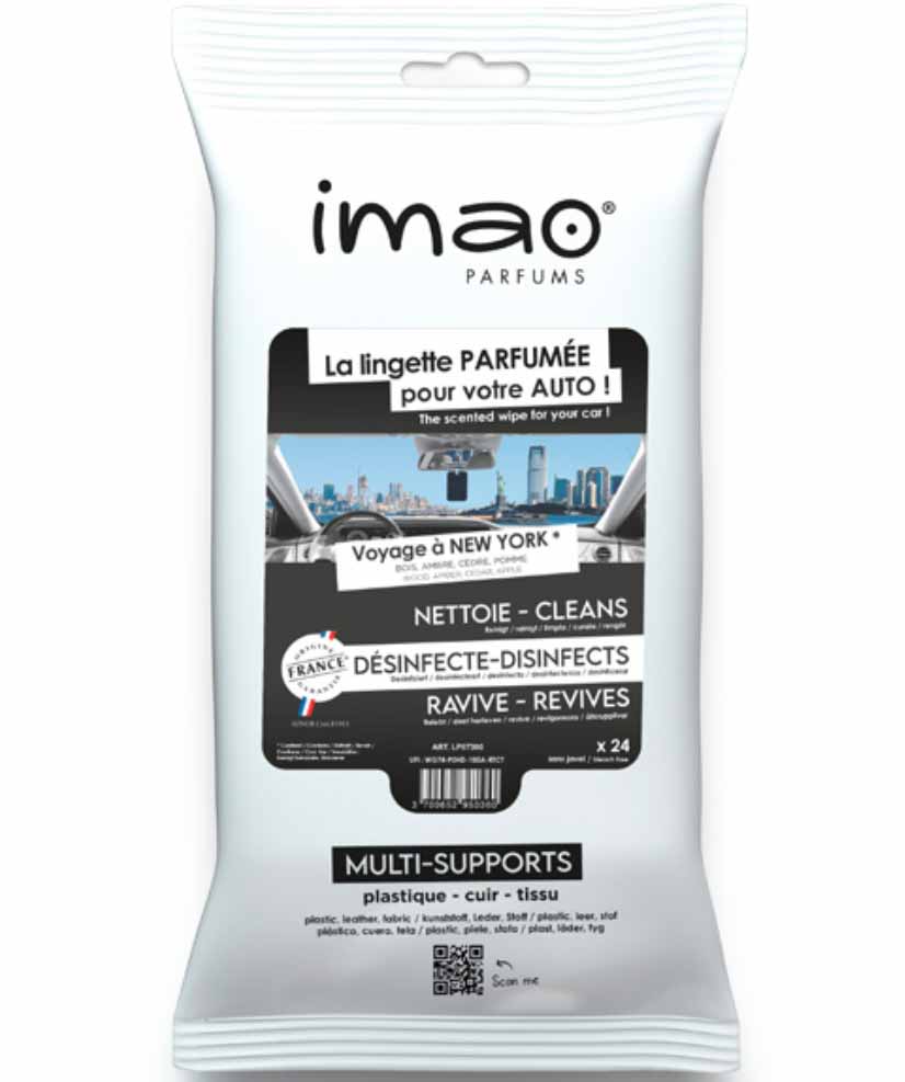 IMAO Scented Wipes Voyage a New York