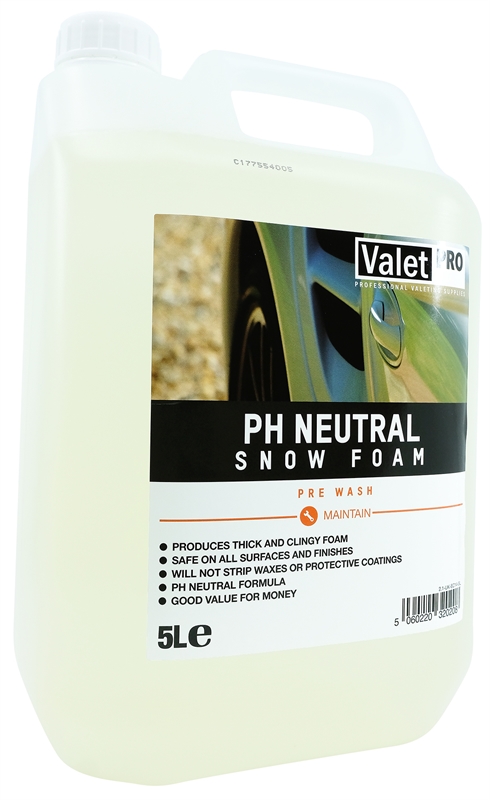 ValetPro pH Neutral Snow Foam 5L aktivní pěna