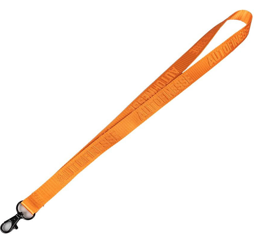 Šňůrka na klíče přes krk V2 Auto Finesse - oranžová