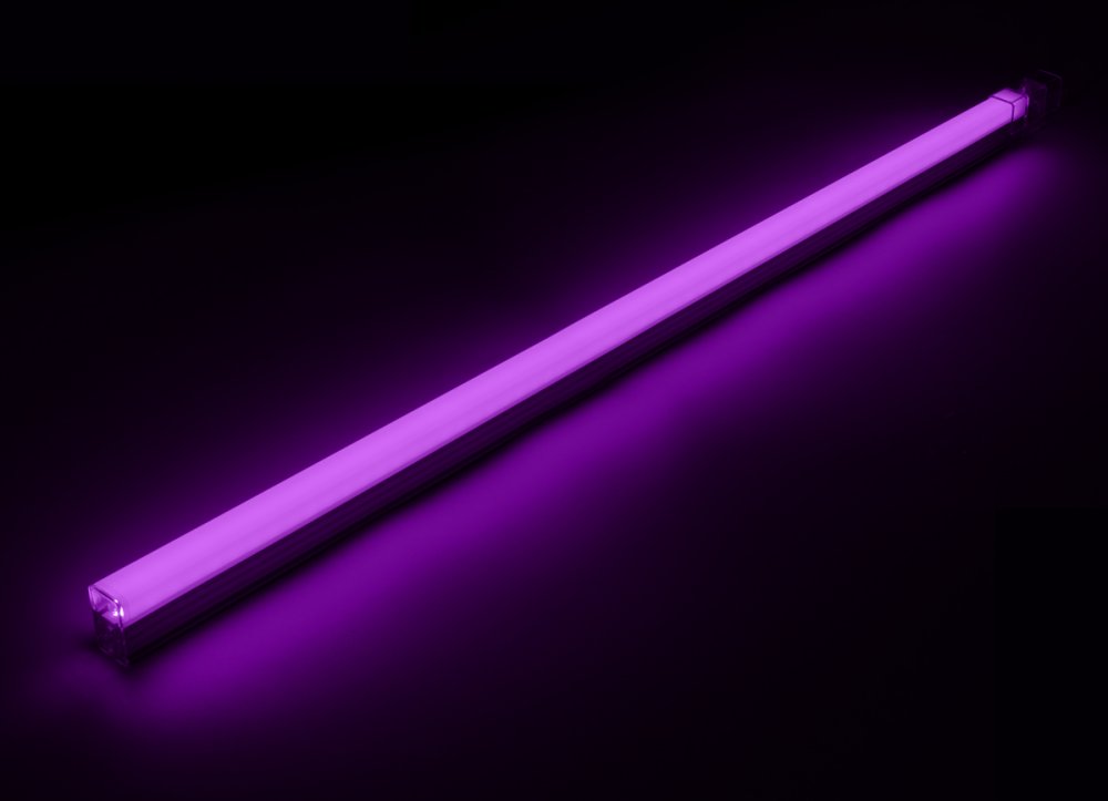 Modulové LED svietidlo 117 cm, farba: ružová